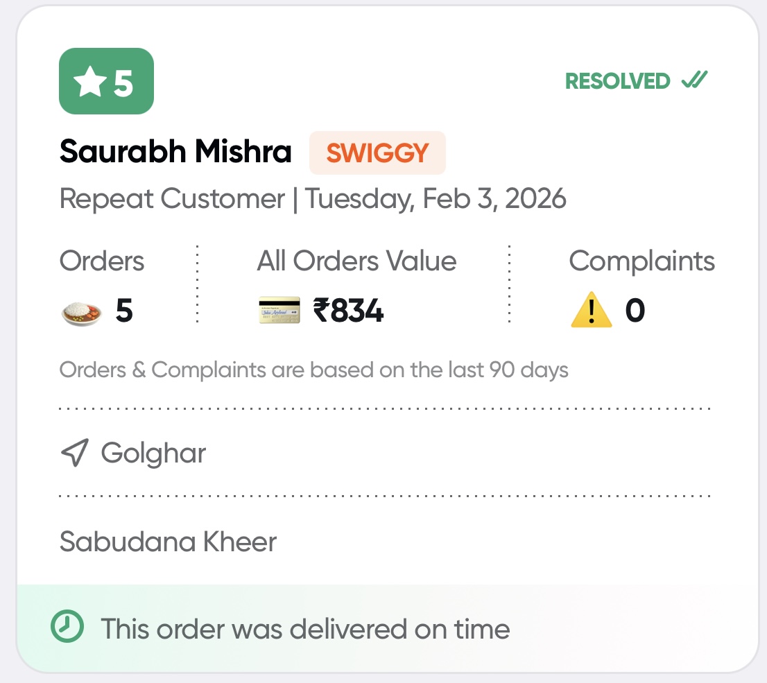Swiggy review 7