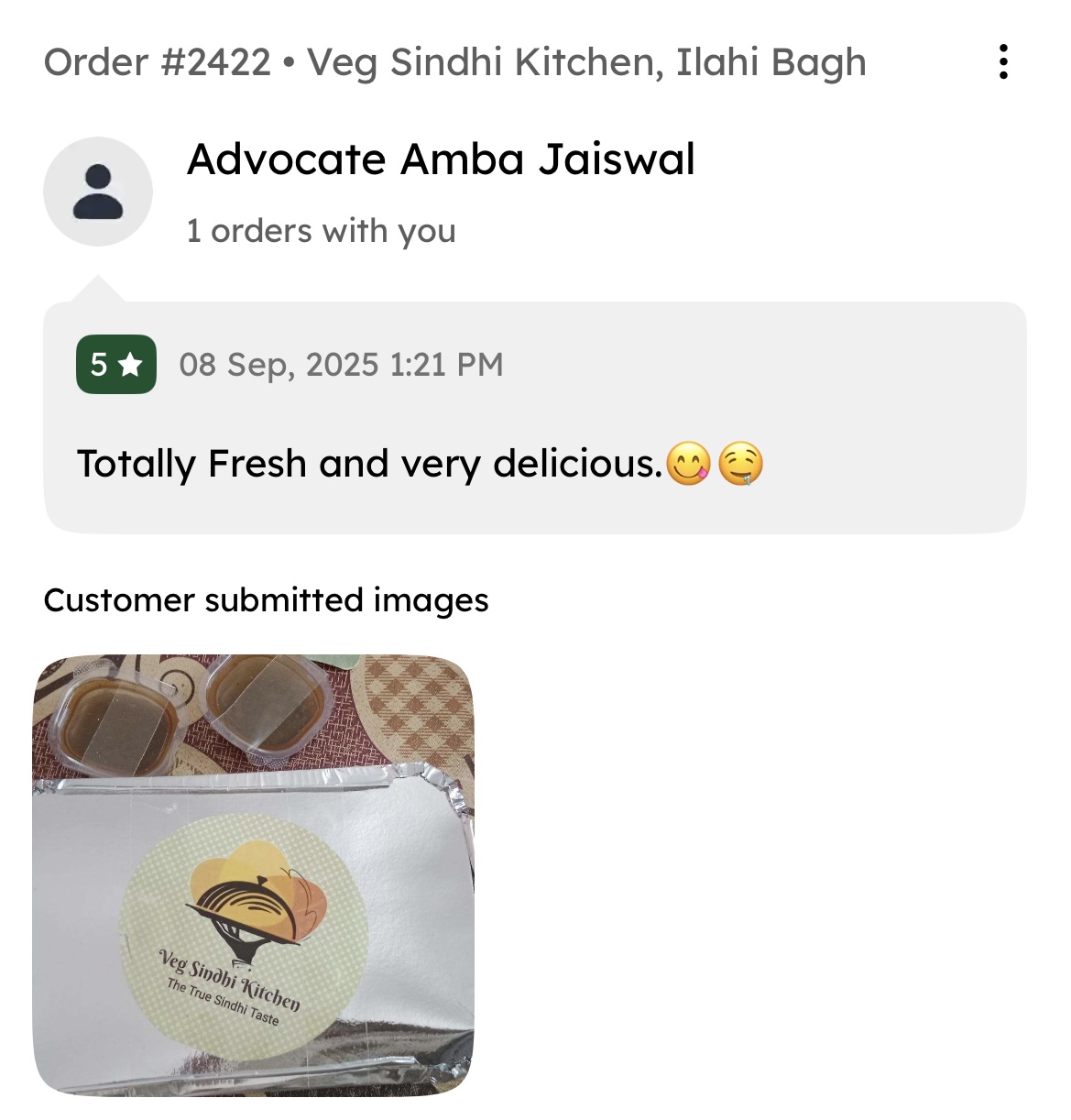 Zomato review 2