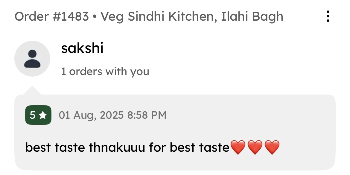Zomato review 5