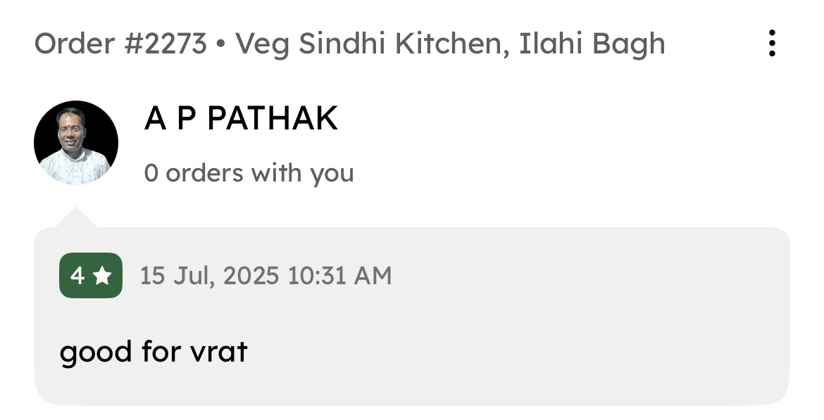 Zomato review 7